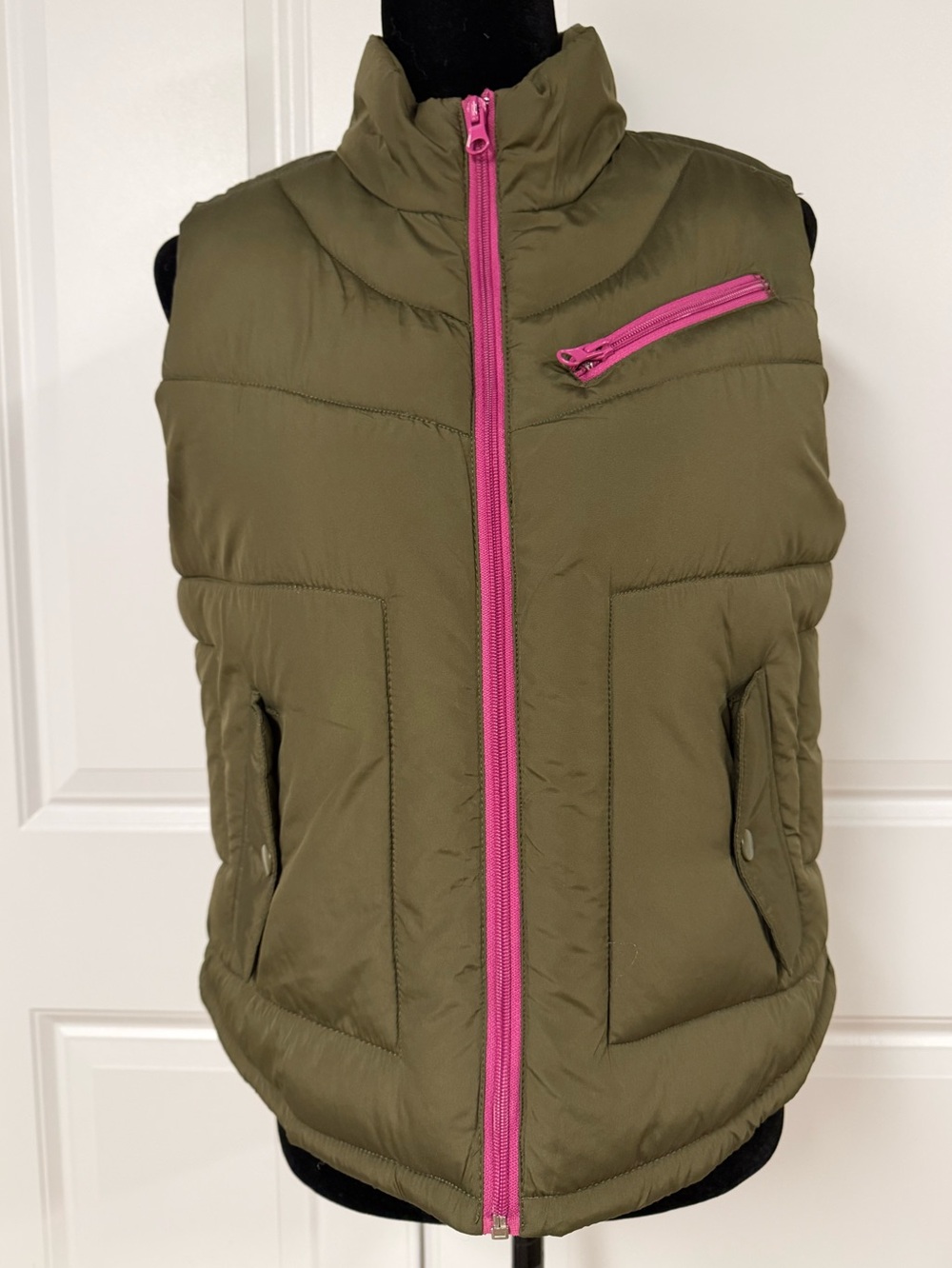 Arizona Jeans Zip Up Puffer Vest